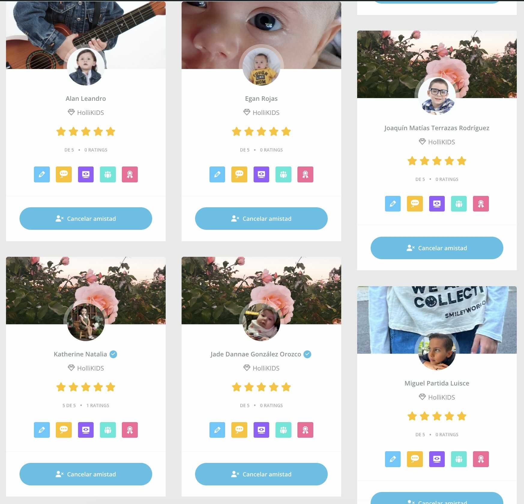 Perfil seguro Casting para Niños Éibar España